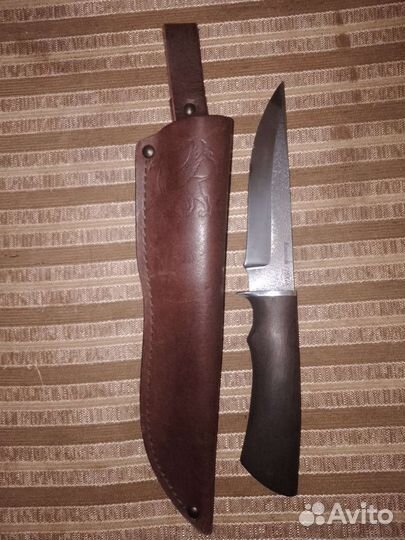 Нож туристический кованый 110х18