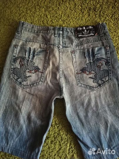 Шорты джинсовые мужские 34