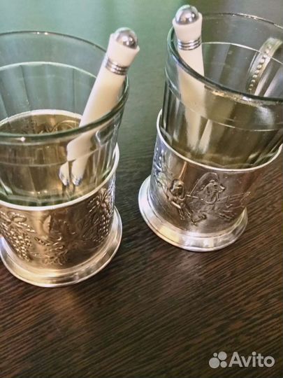 Подстаканник мельхиоровый б/у СССР