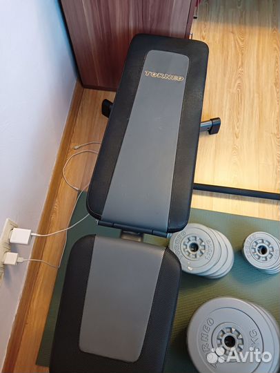 Спортивная скамья torneo в комплекте