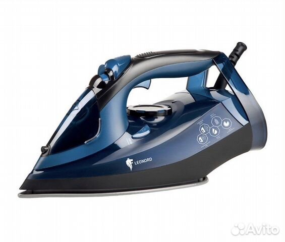 Утюг Leonord LE-1801 черно-синий, паровой