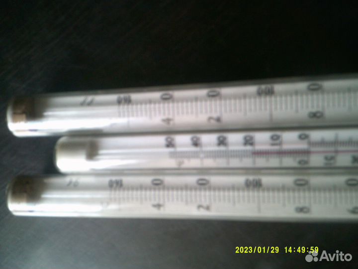 Спиртовые термометры из СССР