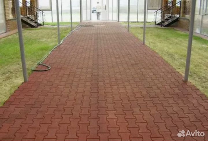 Укладка брусчатки, тротуарной плитки под ключ