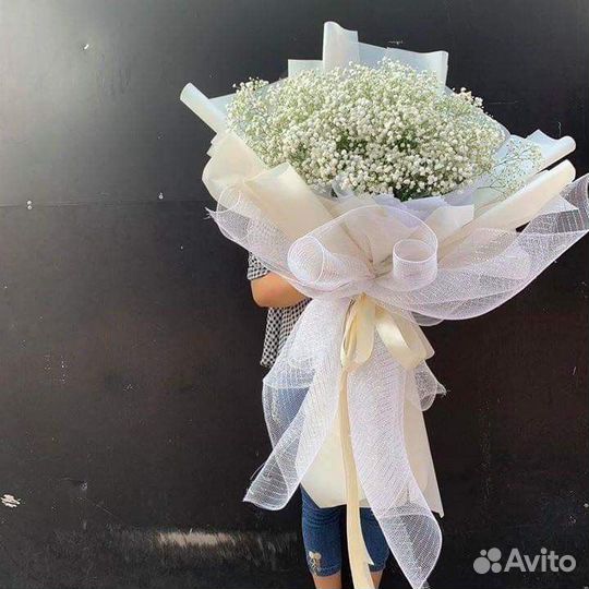 Букет из гипсофилы