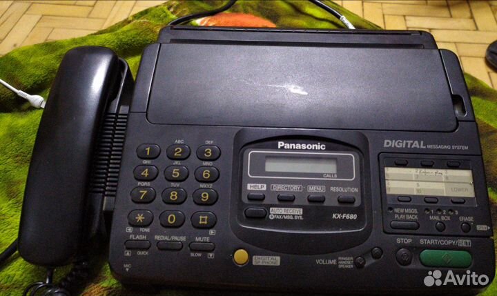 Факс panasonic kx-f680rs