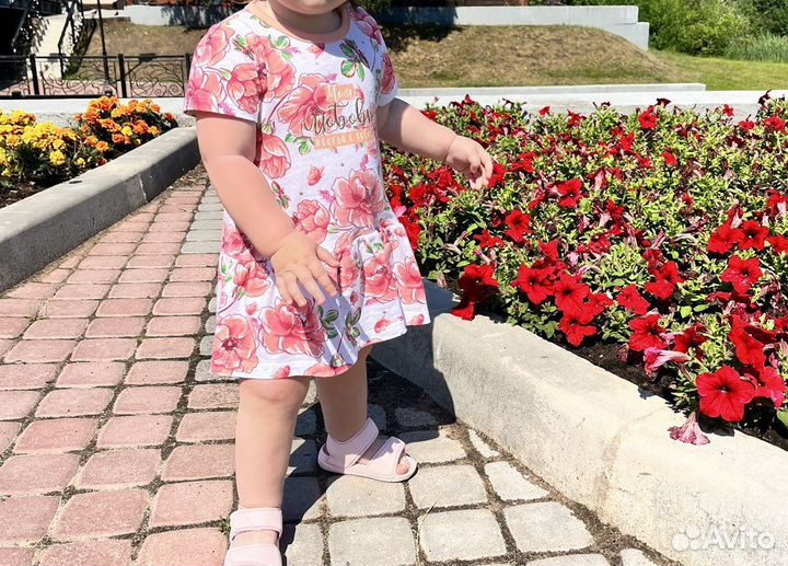 Платье для девочки 86