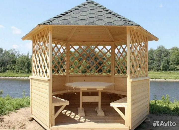 Беседка для дачи