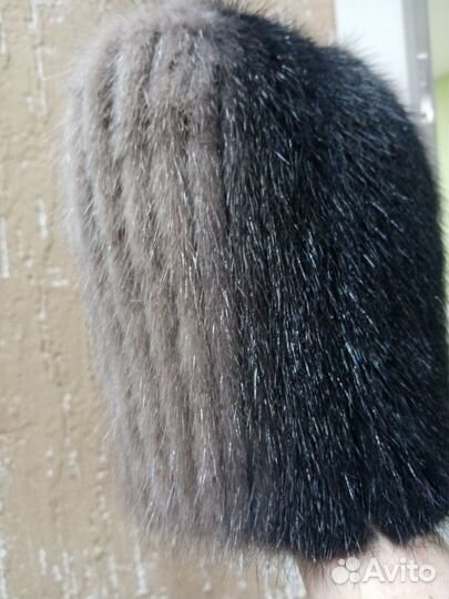 Шапка норковая новая