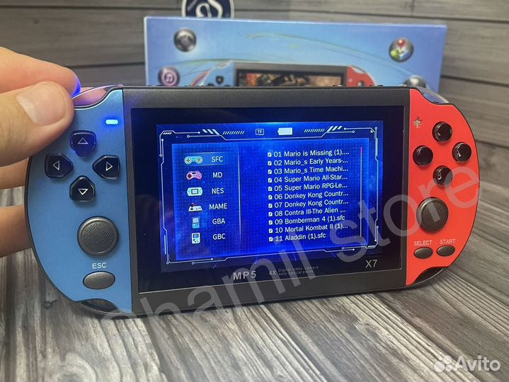 Игровая приставка x7 NEW