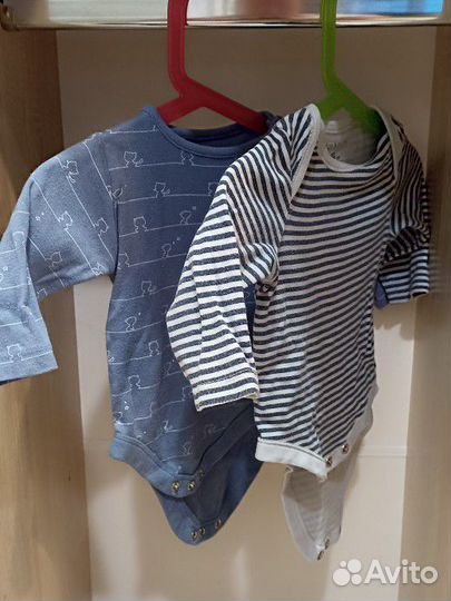 Боди на мальчика 62 68, комплект