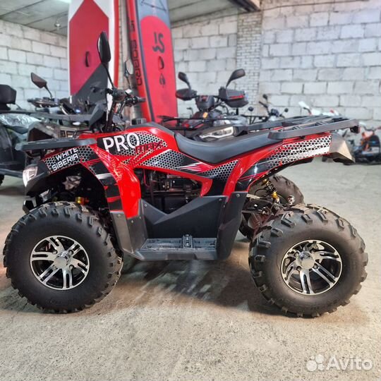 Электроквадроцикл White Siberia Sneg PRO MAX 6000W