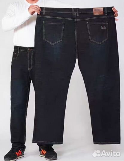 Мужские джинсы Модель 8660 Большие размеры