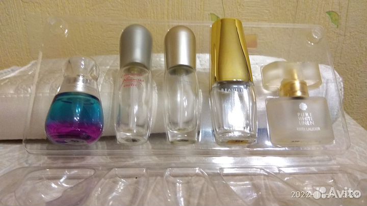 Коллекция мини флаконы estee lauder (пустые)