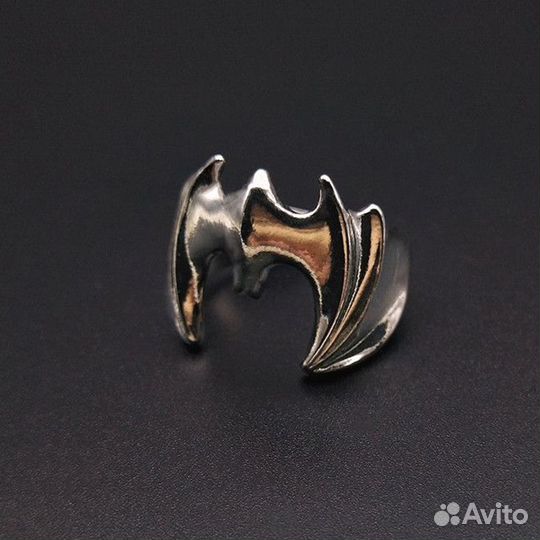 Кольцо Летучая мышь (микс) (чёрный)