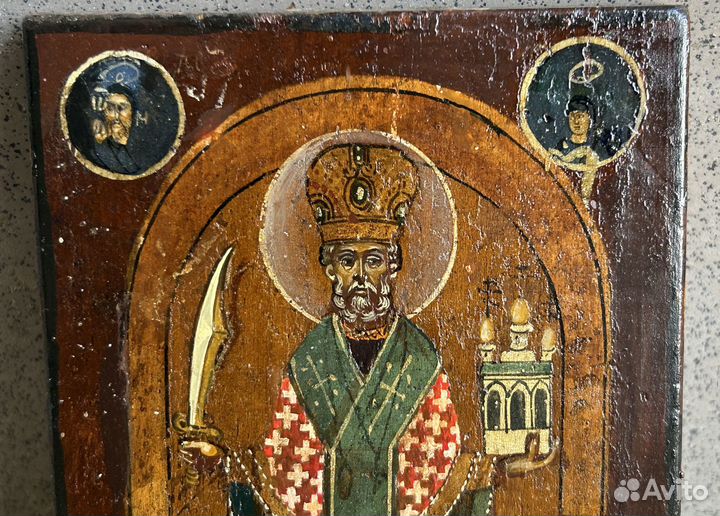 Икона Николай Чудотворец Можайский