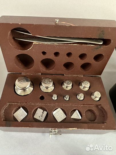 Набор гирь для весов СССР