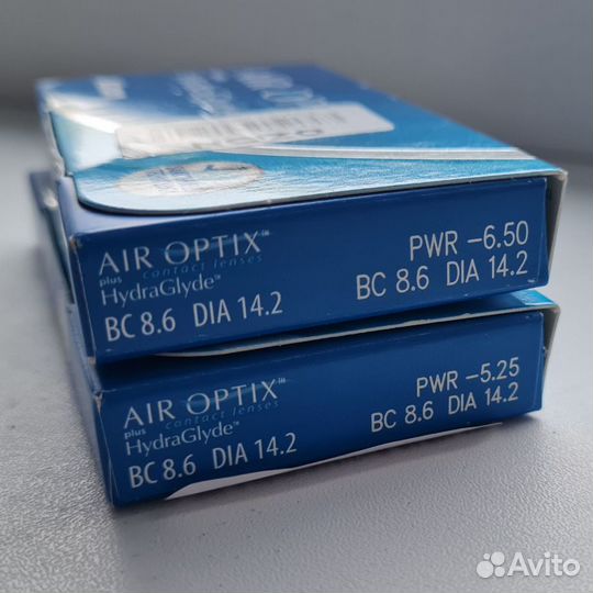 Линзы Air Optix HydraGlyde -6.5 (5 шт)