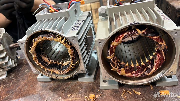 Ремонт электродвигателей, перемотка