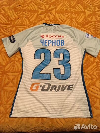Футболка игровая/Е. Чернов/Зенит-2/Nike/фнл/16-17