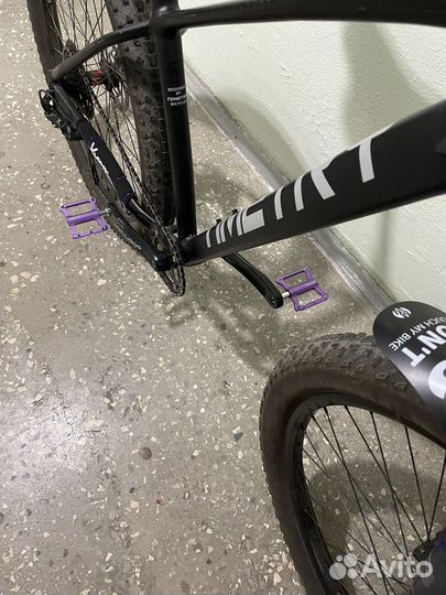 Педали для велосипеда фиолетовые