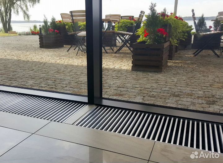 Внутрипольный конвектор Techno Vent 420-85-2000