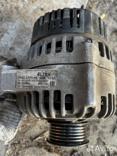 Генератор на ваз 2114 110а