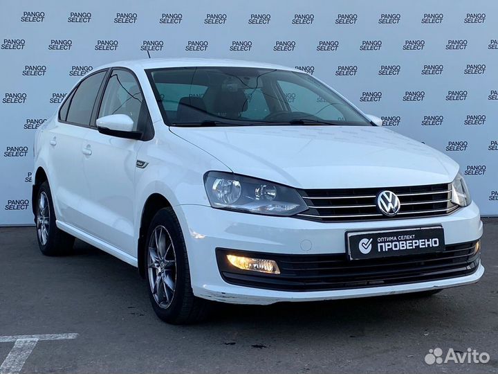 Volkswagen Polo 1.6 AT, 2018, 106 314 км