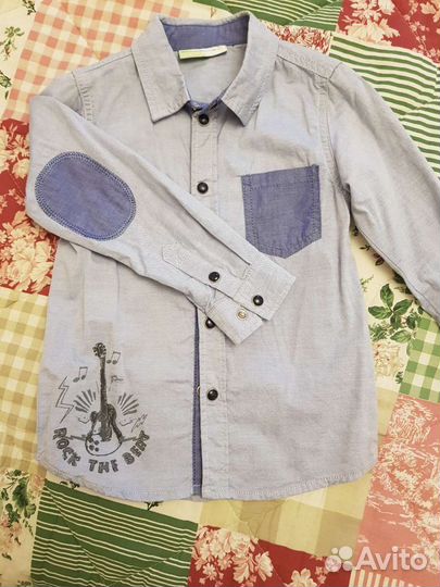 Рубашка на мальчика, размер 116