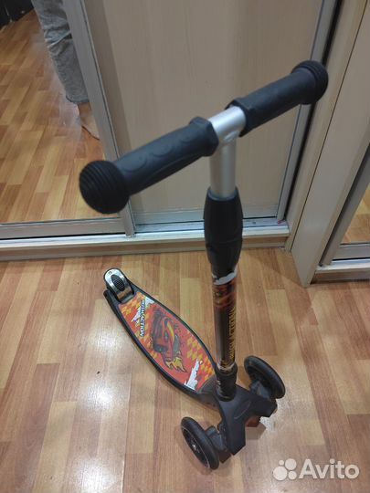 Самокат детский 3-х колесный rush action