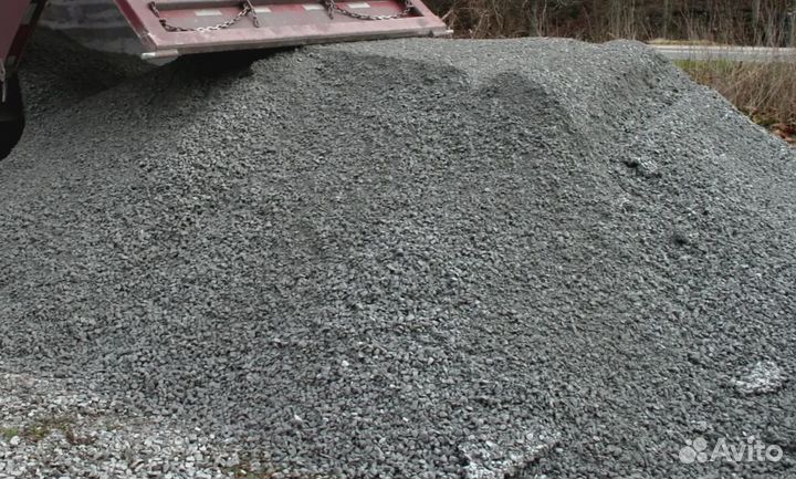 Песок щебень отсев