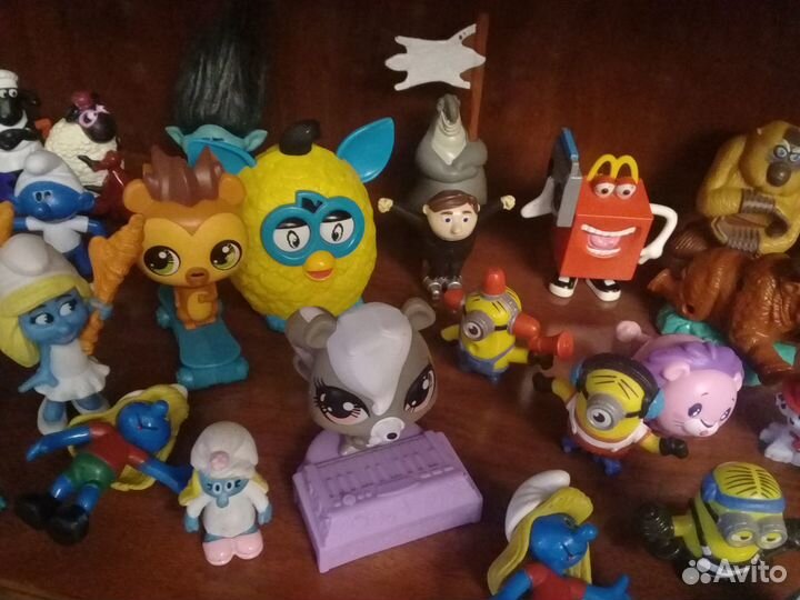 Фигурки макдоналдс чупа чупс киндер