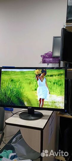 Монитор 24 Aser P246H Fullhd dvi,vga