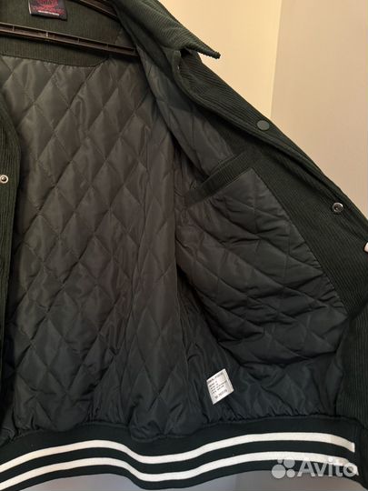 Ymkashix куртка вельвет зеленый