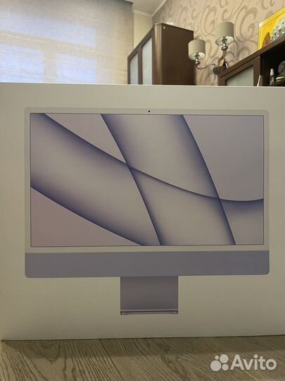 iMac 24 Purple/8C CPU/8GB/512GB/KB-RS/RUS