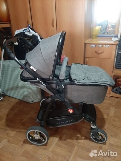 Коляска 2 в 1 бу