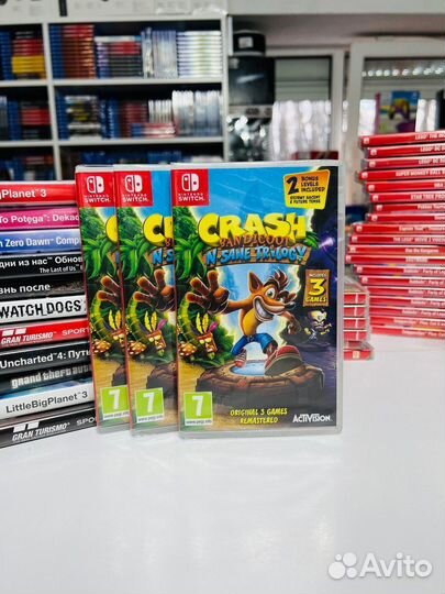 Nintendo Switch Crash Bayndicoot N Sane Trilogy