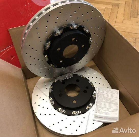 Тормозные диски Brembo AMG S63 S65 C217 перед