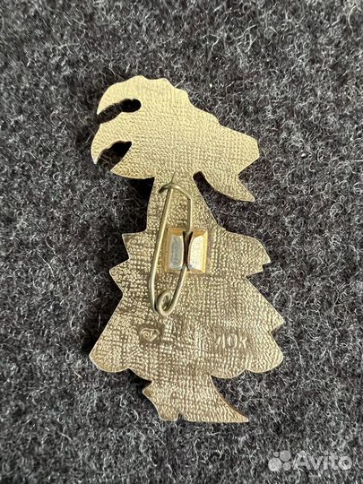 Значок коза дереза СССР