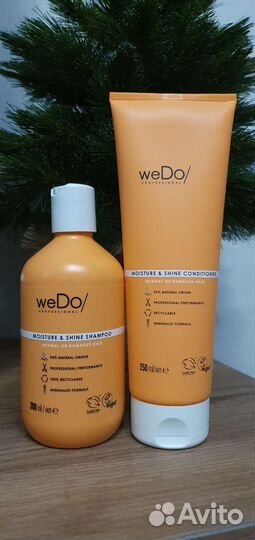 Шампунь и кондиционер для волос WeDo
