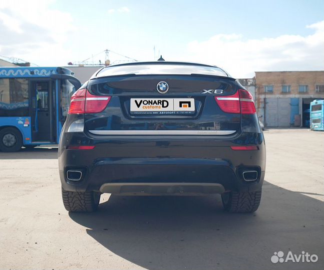 Спойлер на багажник BMW X6 E71 под покраску