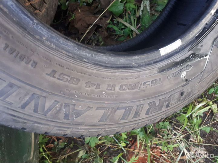 Колесо r14 165x80 barum