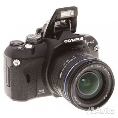 Фотоаппарат зеркальный Olympus E410 Kit Black