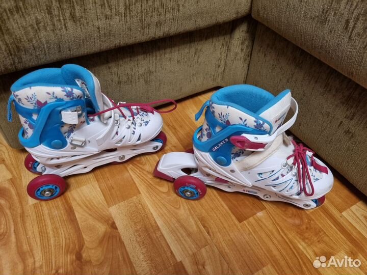Коньки детские раздвижные 33 36