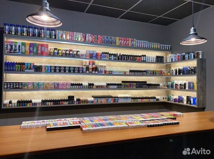 Готовый бизнес под ключ: вейпы и табак