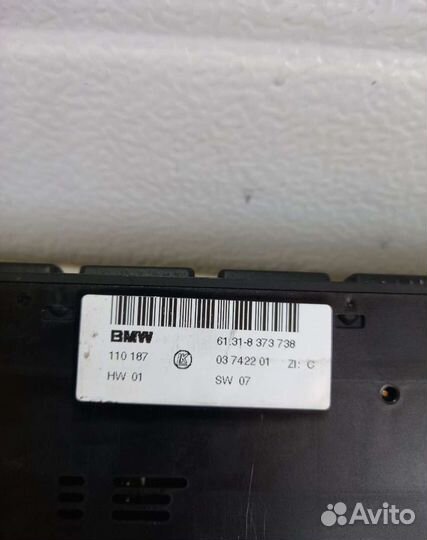 Блок кнопок подогрева сидений BMW X5