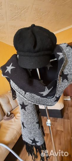 Кепка 54- 56-58р+ шарф