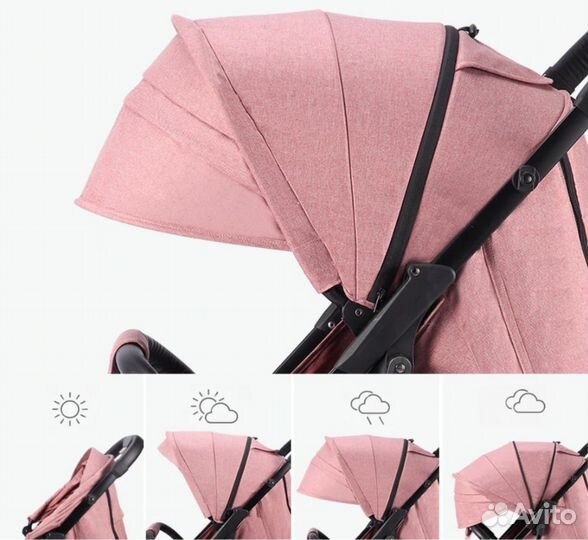 Коляска прогулочная dearest 818+