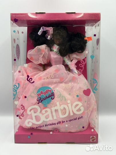 Barbie happy birthday барби кукла 1990