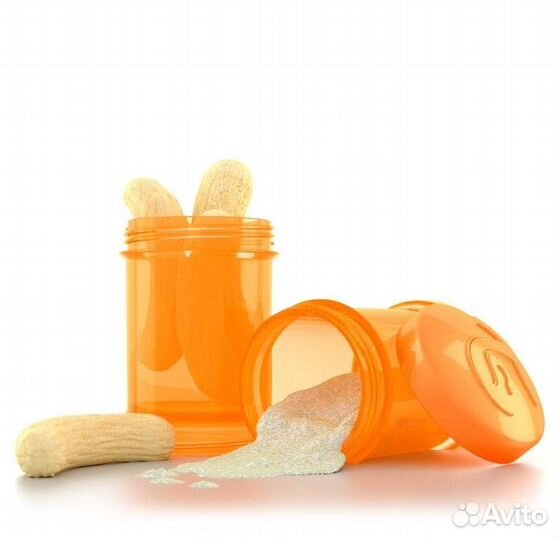 Контейнер для сухой смеси Twistshake в наборе из 2