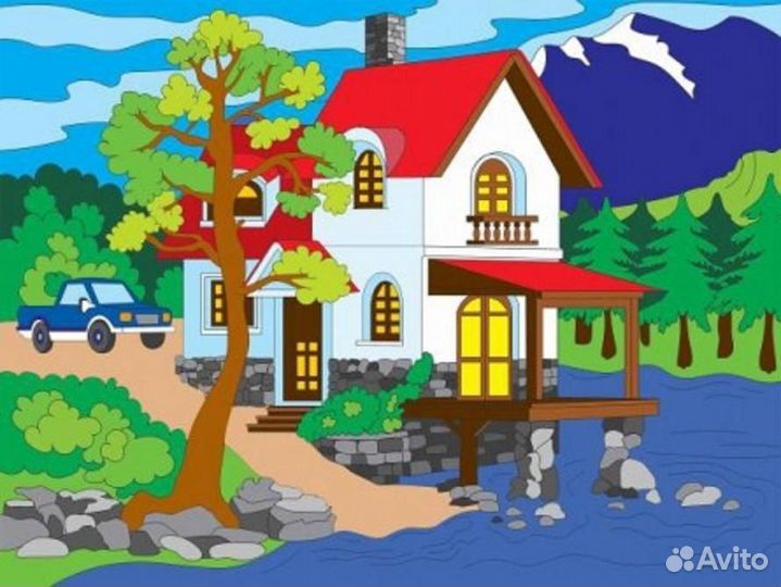 Картины по номерам 30х40 см